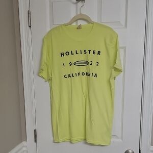 Men's Hollister Lime Green California Tee